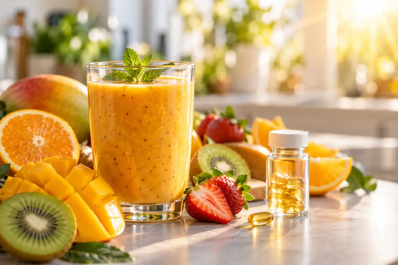 Vitamine D et fruits : pourquoi les smoothies ne couvrent pas vos besoins
