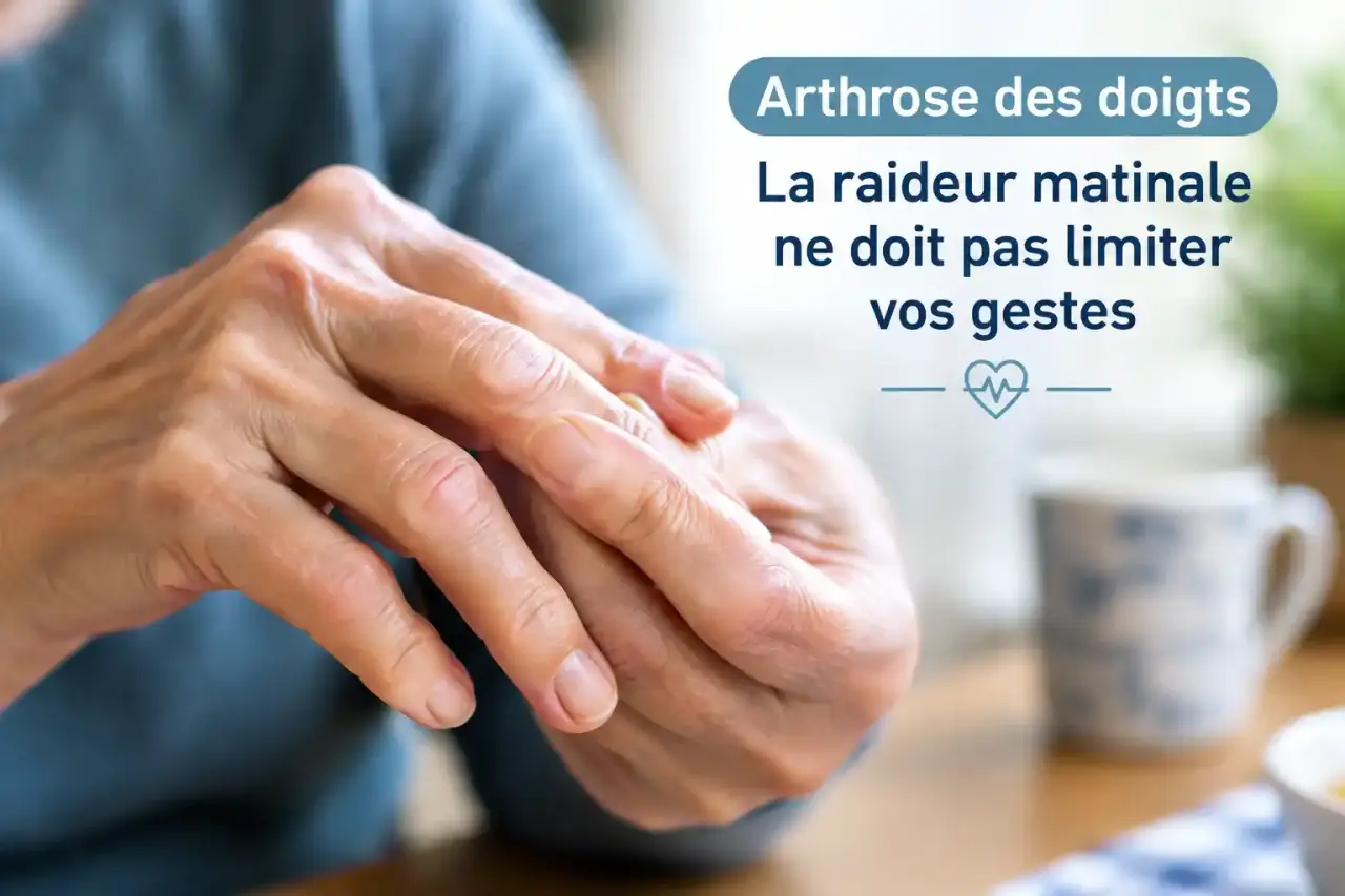Arthrose des doigts : la raideur matinale ne doit pas limiter vos gestes