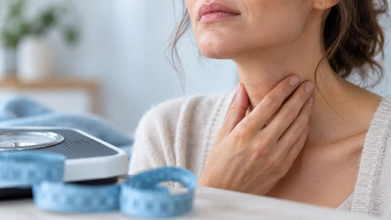 Prise de poids et thyroïde : quelques kilos possibles, mais pas toujours seule en cause