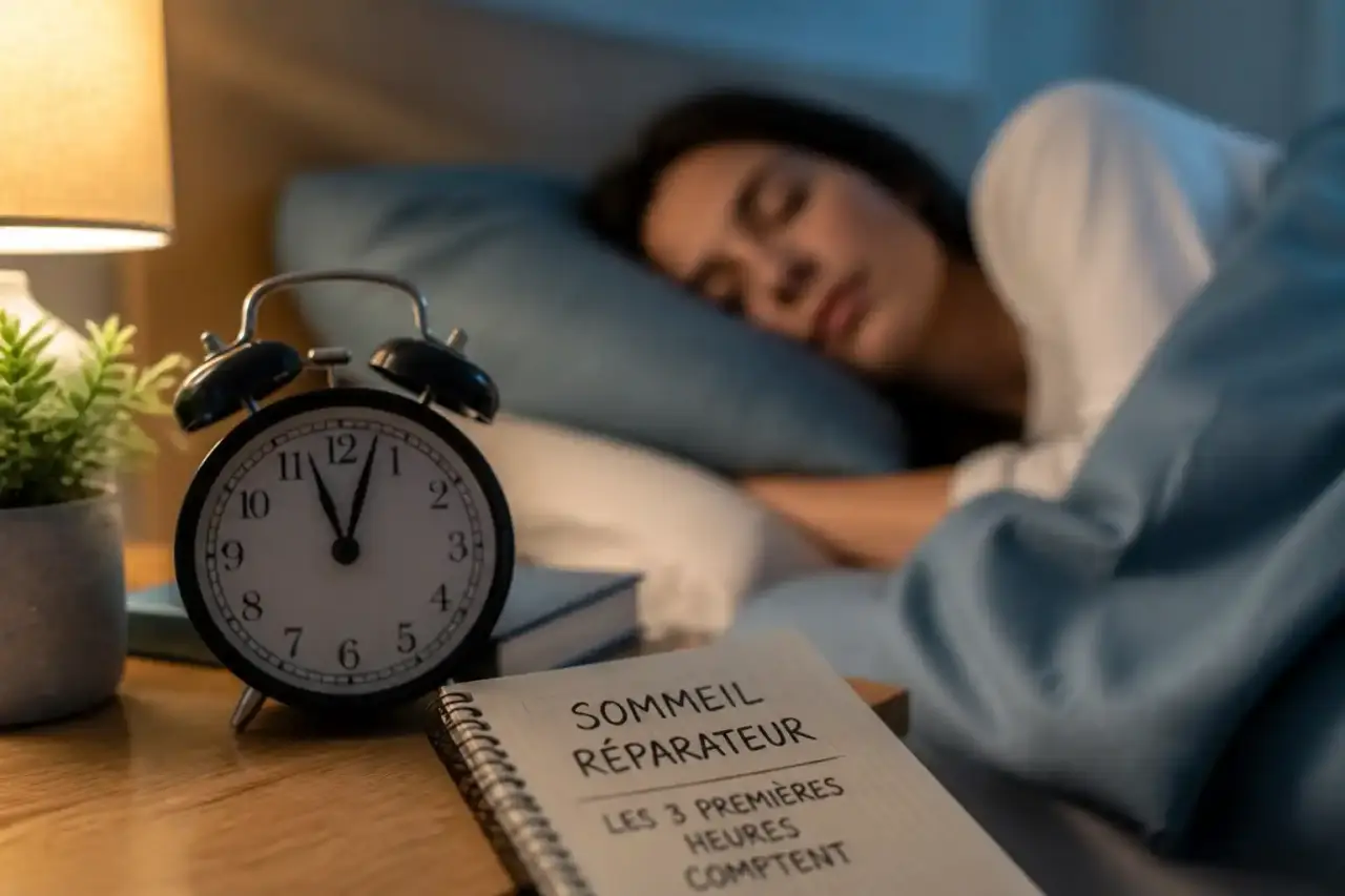 Sommeil réparateur : pourquoi les trois premières heures comptent plus que le nombre total